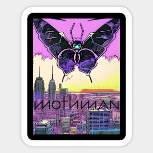 Mothman Cometh Sticker